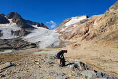Glacier de Saint Sorlin et l'Etendard