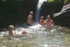 Bain dans la Clarée