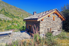 Arrivée au parking La Chenalette (Valmeinier)